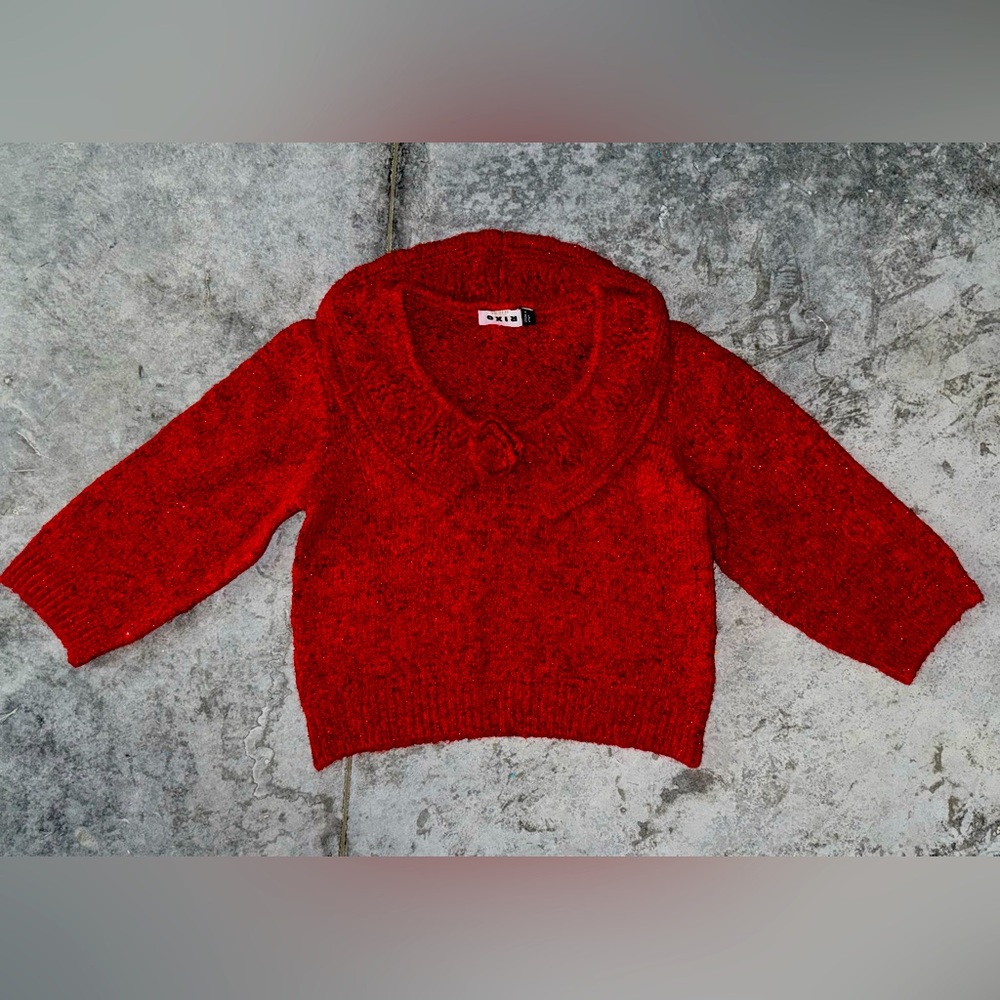 Serenity metallic-knit sweater by Rixo